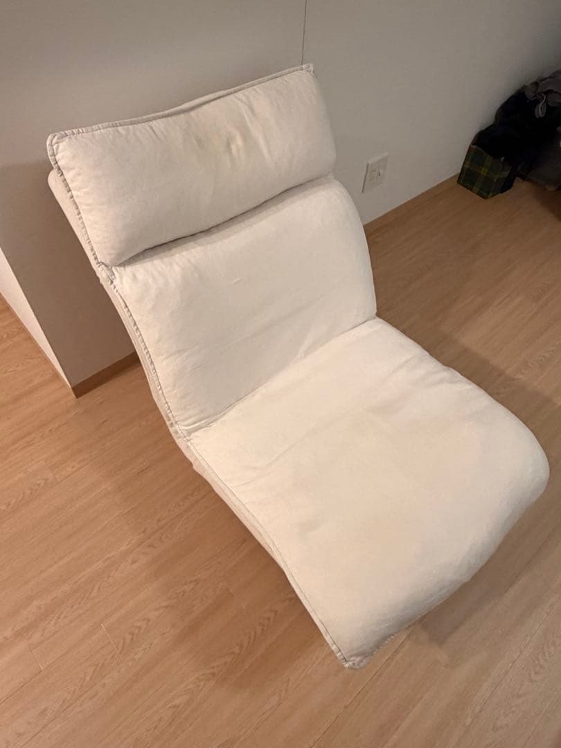 【引き取り限定】無印良品　ハイバックリクライニングソファ 月額定額サービス】ハイバックリクライニングソファ・1シーター