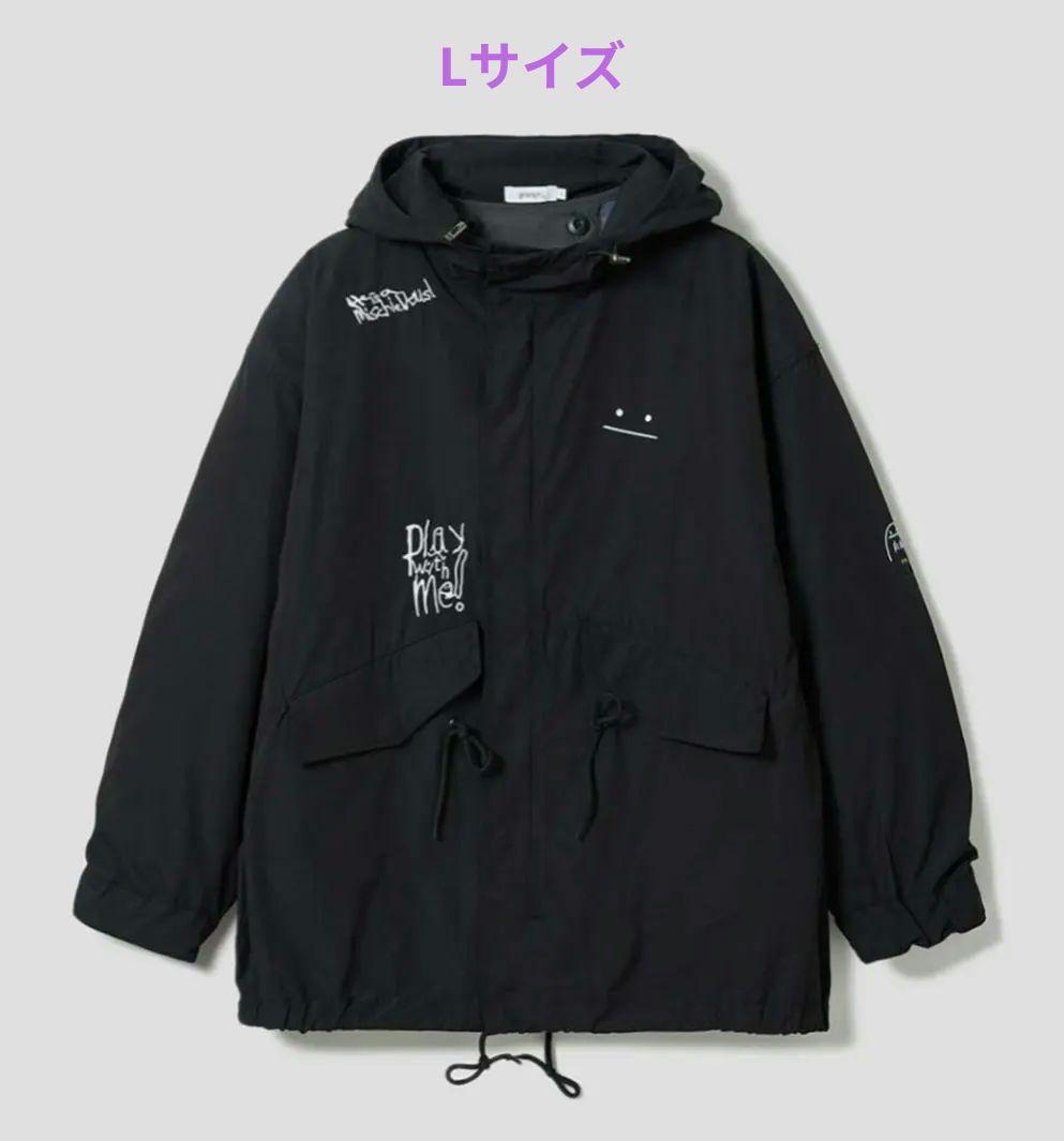 グラニフ ショートモッズコート ビューティフルシャドー Lサイズ 3WAY