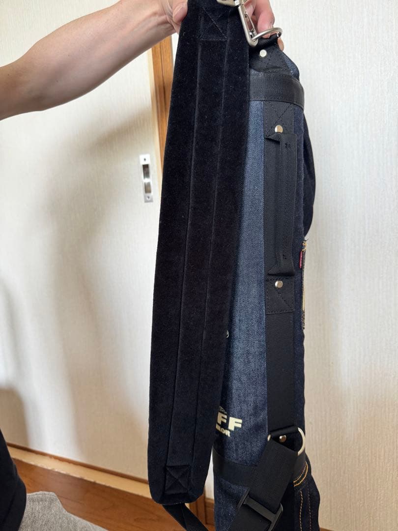 超貴重 エヴィス CI BUFF デニム ゴルフキャディバッグ 新品
