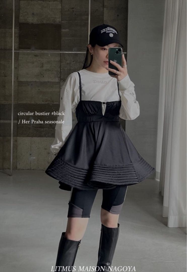 litmus herpraha ビスチェドレス