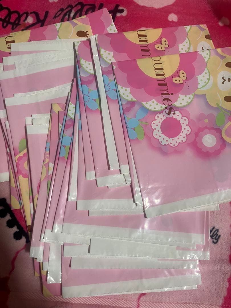 レア！Sugarbunnies 花柄ショップ袋30枚セット！