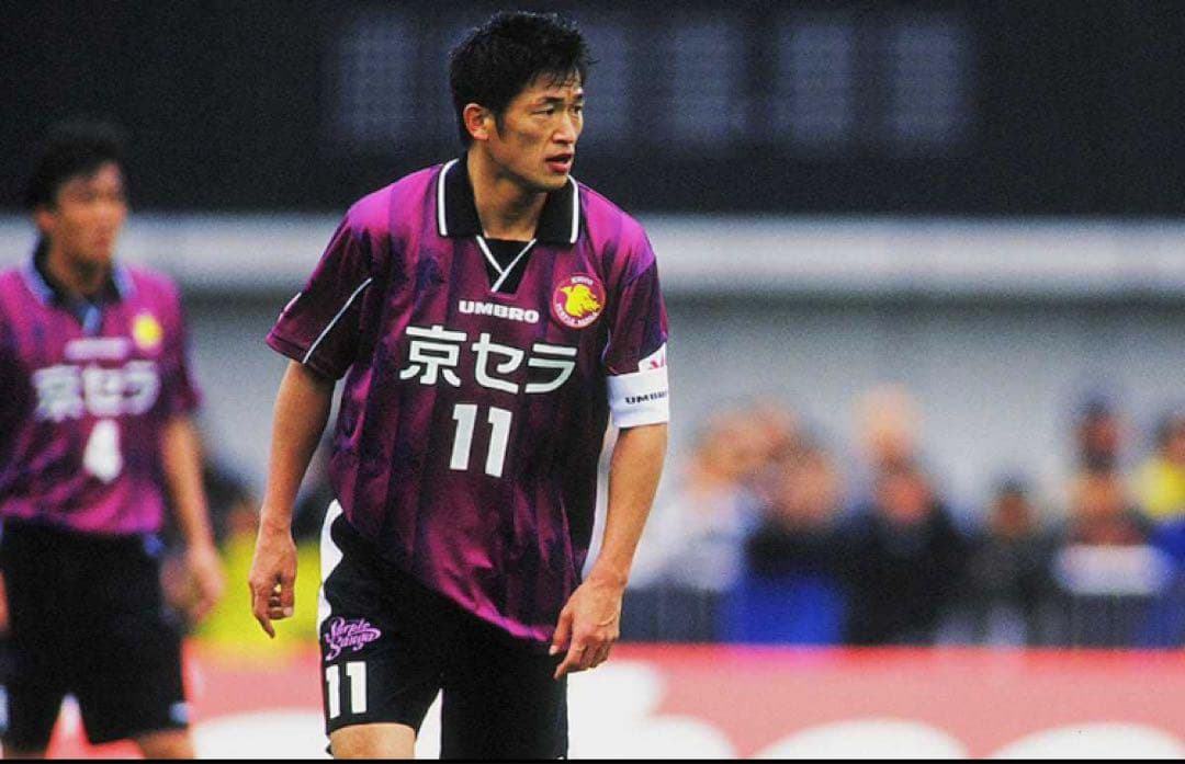 アンブロ 京都パープルサンガ ユニフォーム 11 サイズO-XO vintage