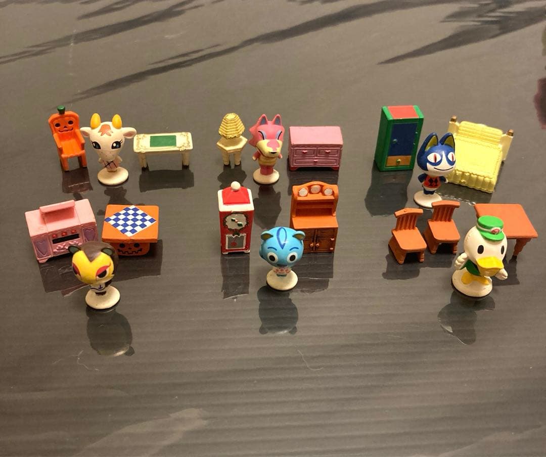 どうぶつの森 わたしのおうちコレクション2種＆森をつくろ フィギュア