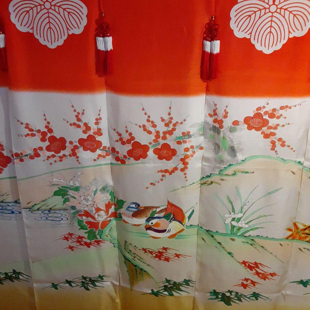 花嫁のれん 加賀のれん 郷土 おしどり - メルカリ
