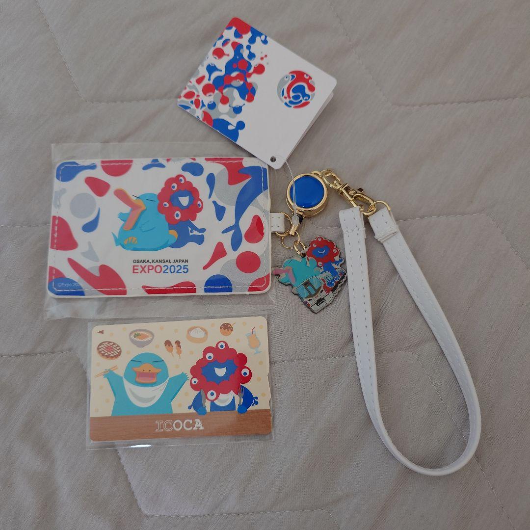 大阪関西万博EXPO2025 限定ミャクミャクICOCA 合皮パスケース 万博限定