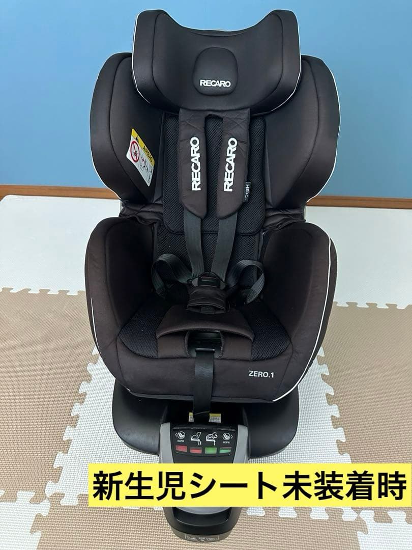 RECARO ZERO.1 レカロゼロワン ブラック チャイルドシート - メルカリ