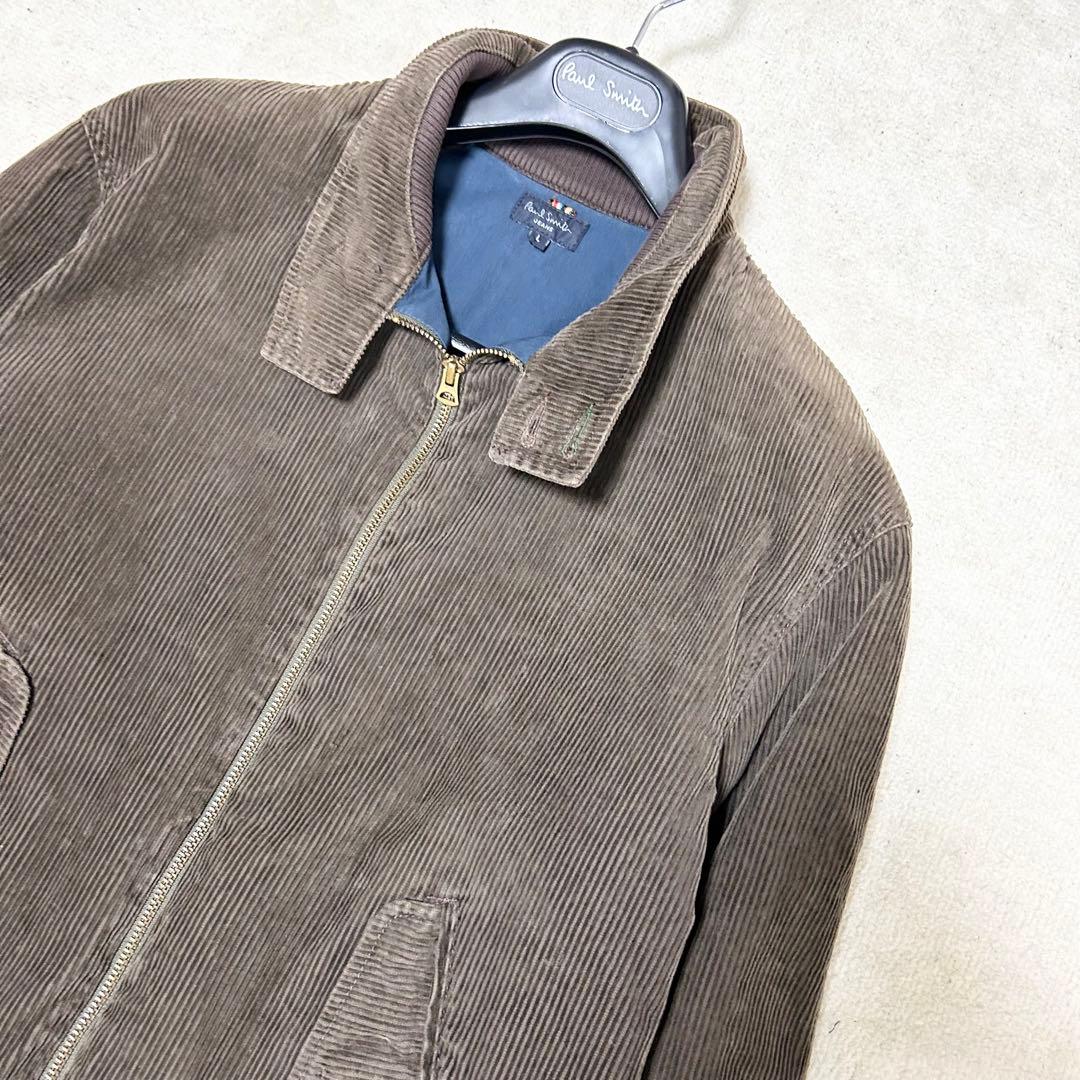 希少 ポールスミス コーデュロイスウィングトップ ハリントン