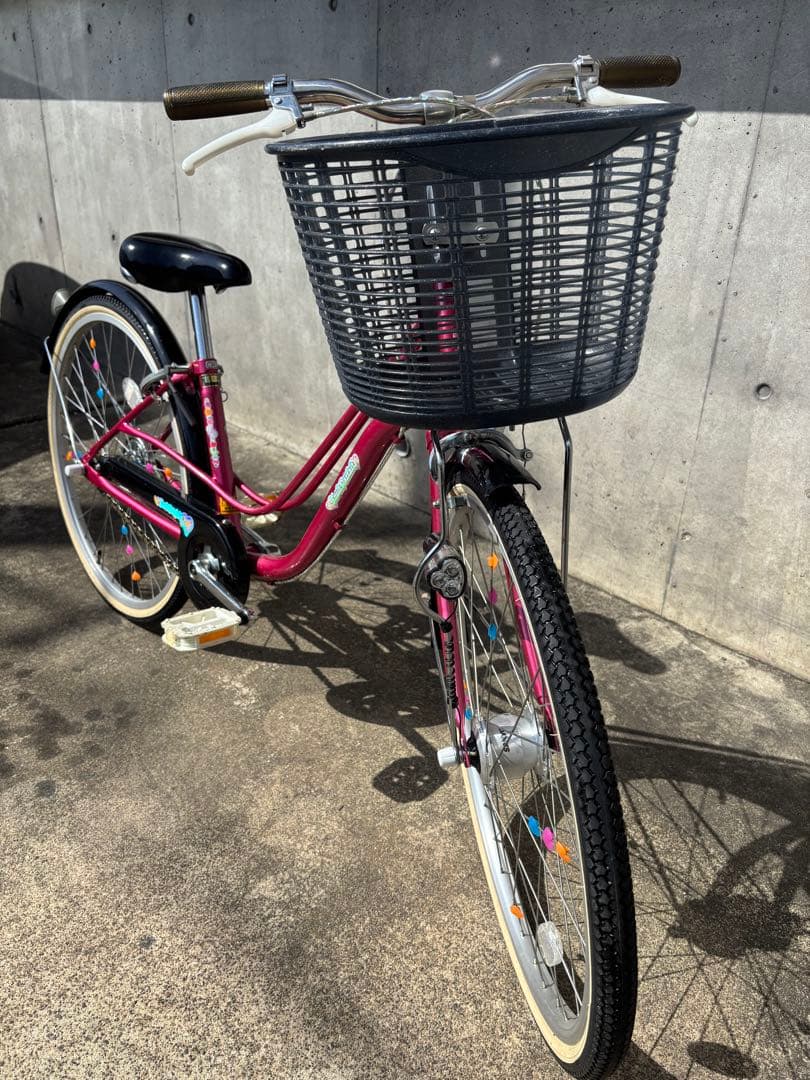 岐阜市周辺引渡し限定】女の子用 自転車 赤 24インチ - メルカリ