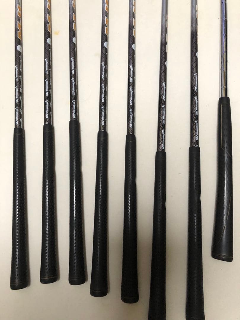 ミズノRV09 キャディバッグ ネイビー&クラブ全18本贅沢セット