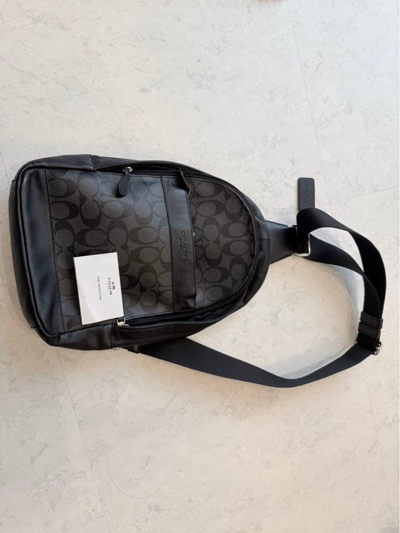 【COACH】コーチ シグネチャー ボディバッグ ワンショルダー 斜めがけ COACH（コーチ） ワンショルダーバッグ ボディバッグ メンズ