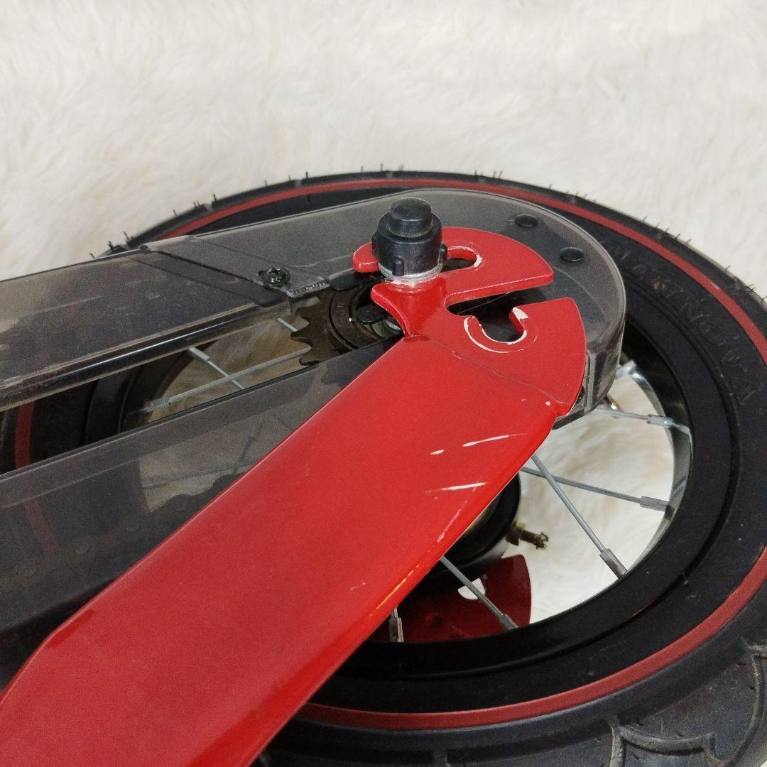 未使用級】 へんしんバイク 12インチ 赤 スタンド＆工具セット付