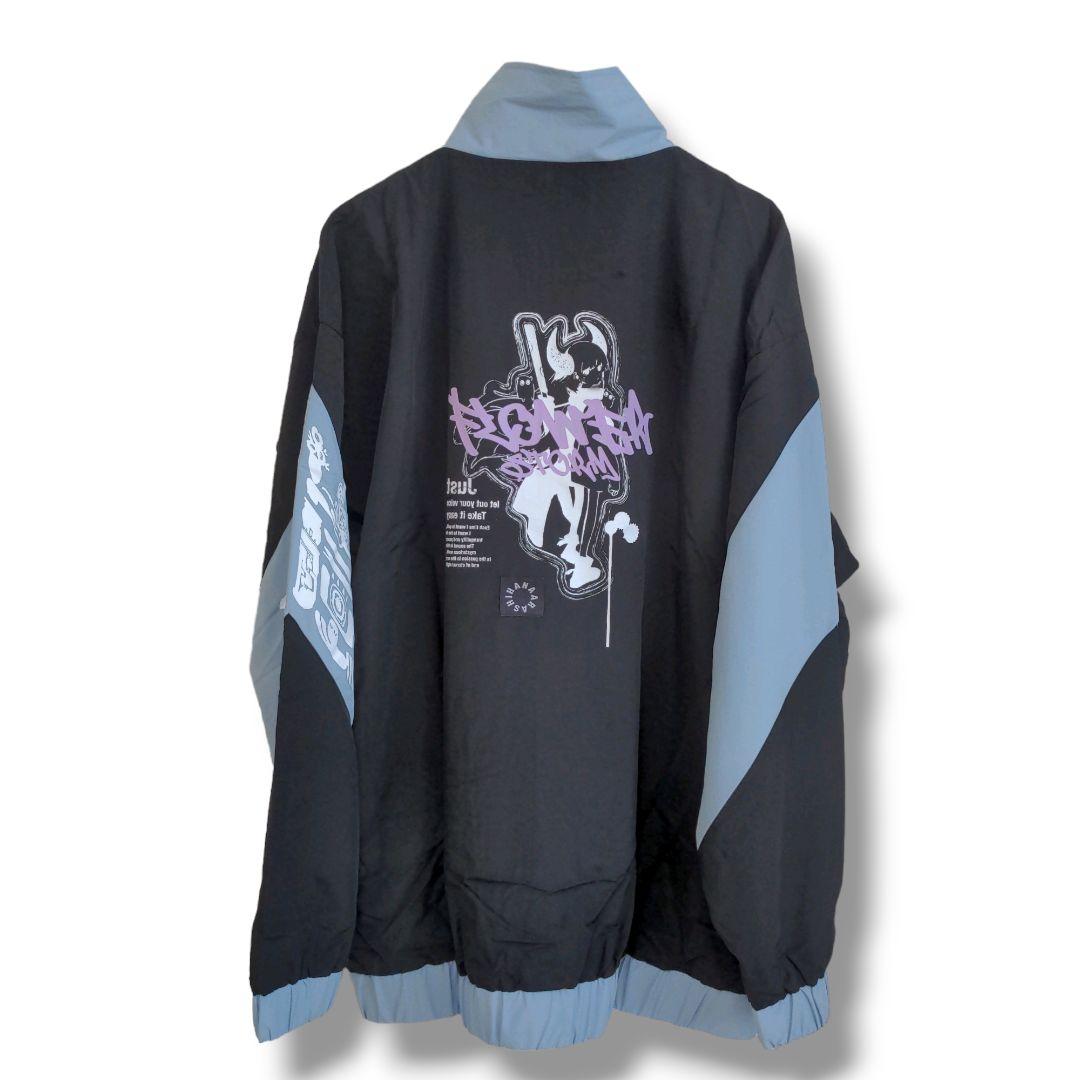 Eve 花嵐 ジップアップジャケット アウター ブラック 黒 【L】特典