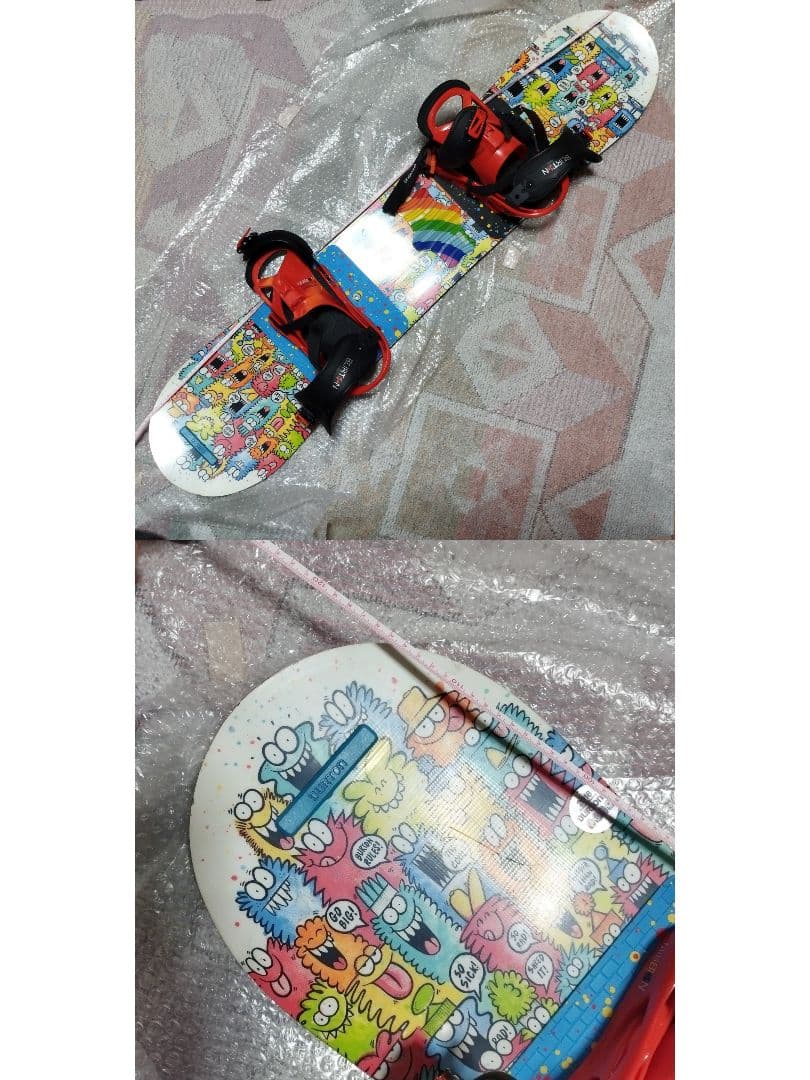 オンラインスポーツ - Burton chopper 120 2016年製 ビンディング