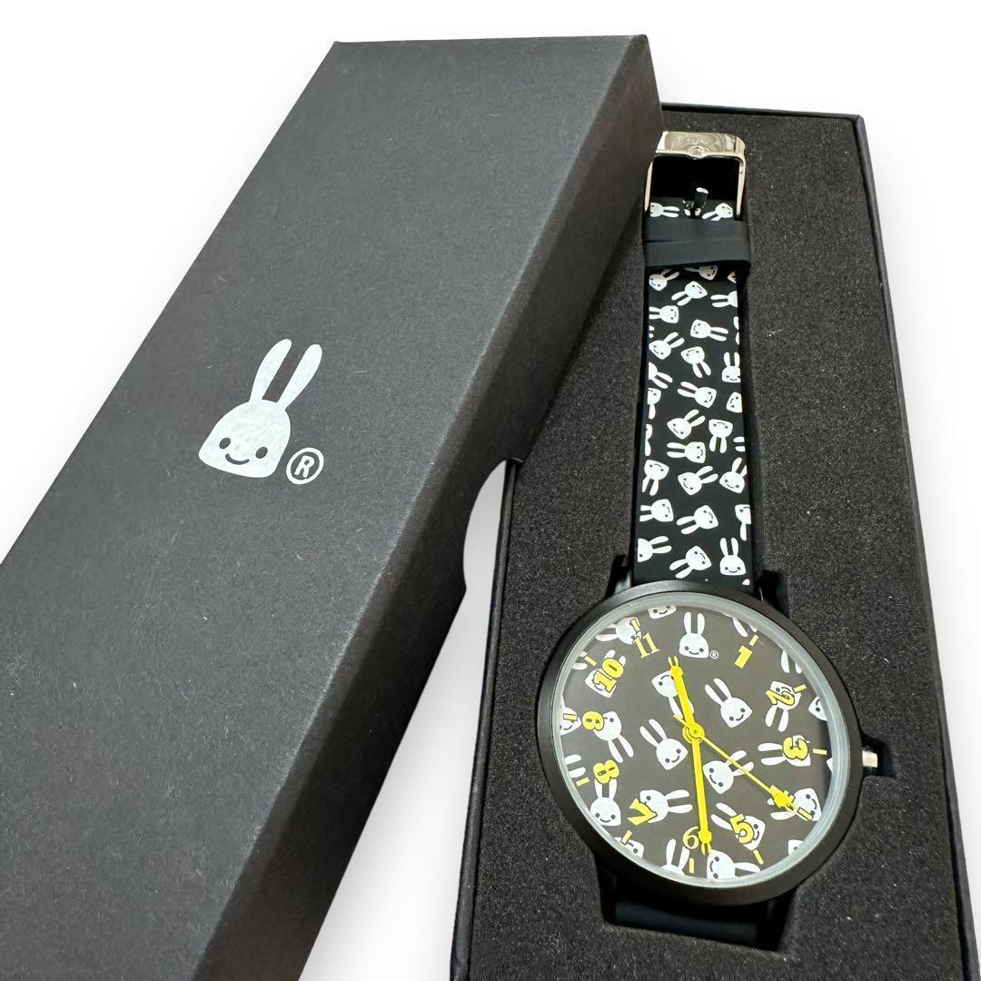 ✨CUNE✨【箱付き 美品】シリコンバンドウォッチ ウサギタクサン 腕時計 シリコンバンドウォッチ 2秒うさちゃん｜ウサギがいる｜CUNE ONLINE STORE