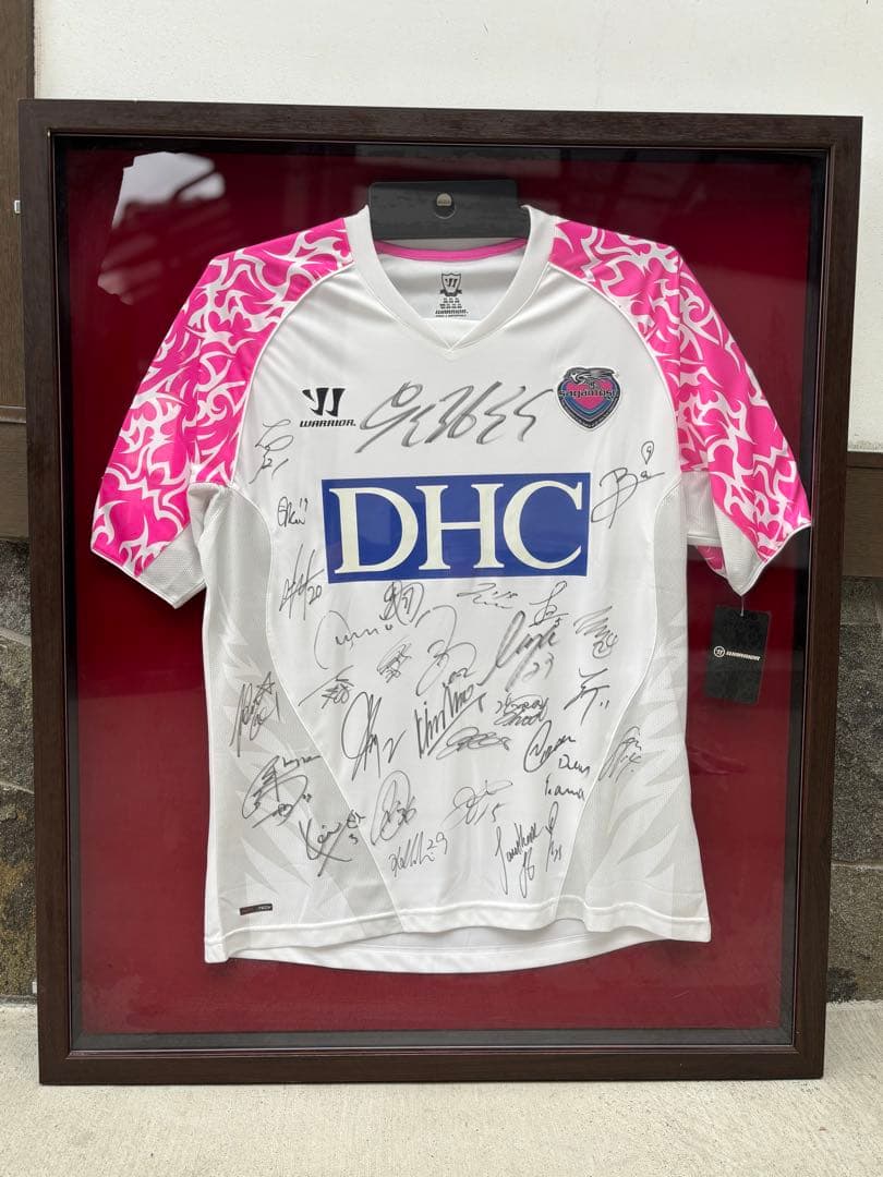 サガン鳥栖 2016〜2017年頃 サインユニフォーム DHC Warrior サガン鳥栖 2016〜2017年頃 サインユニフォーム DHC Warrior - メルカリ