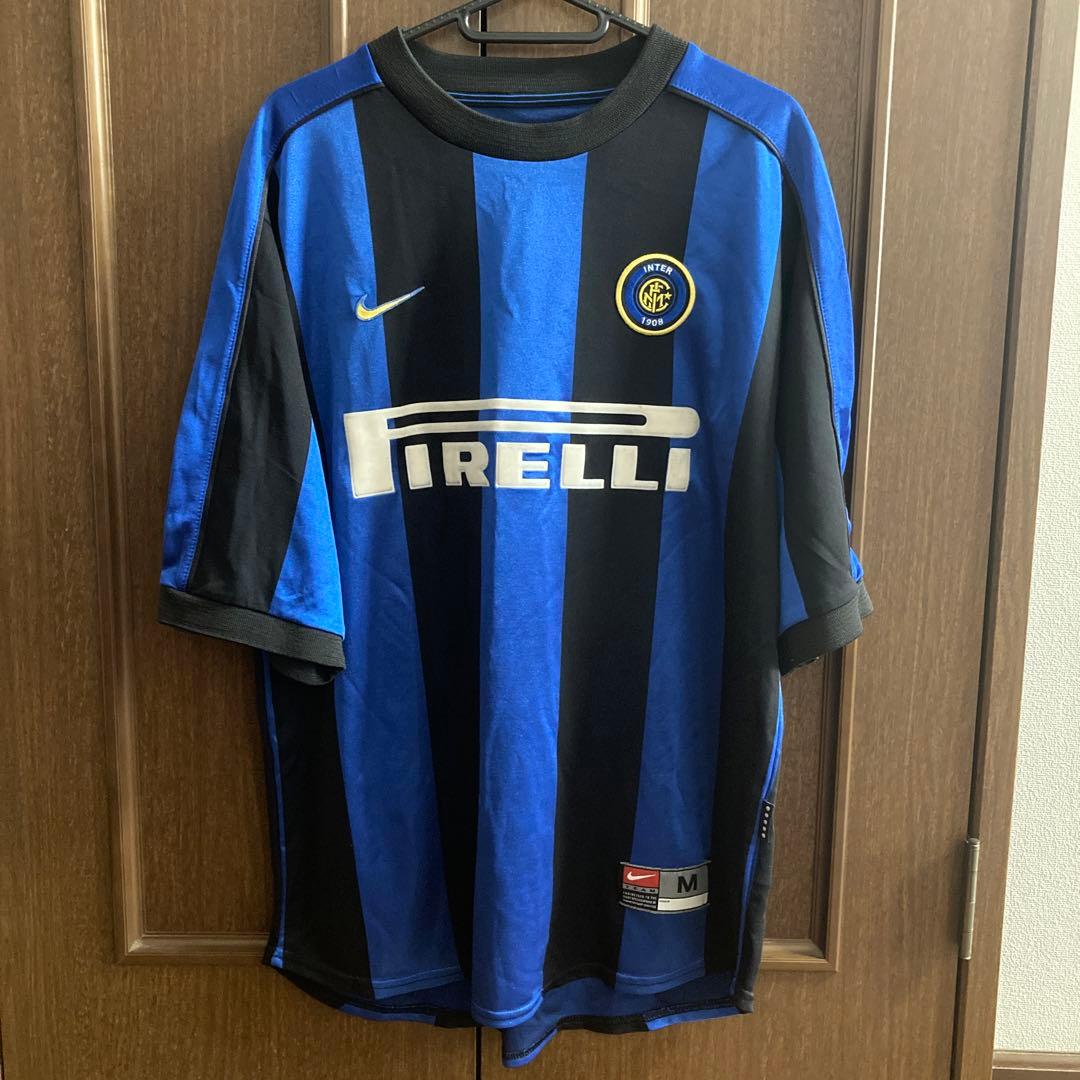 値下げ】ロナウド(ブラジル)インテル99-00ユニフォーム v*配様