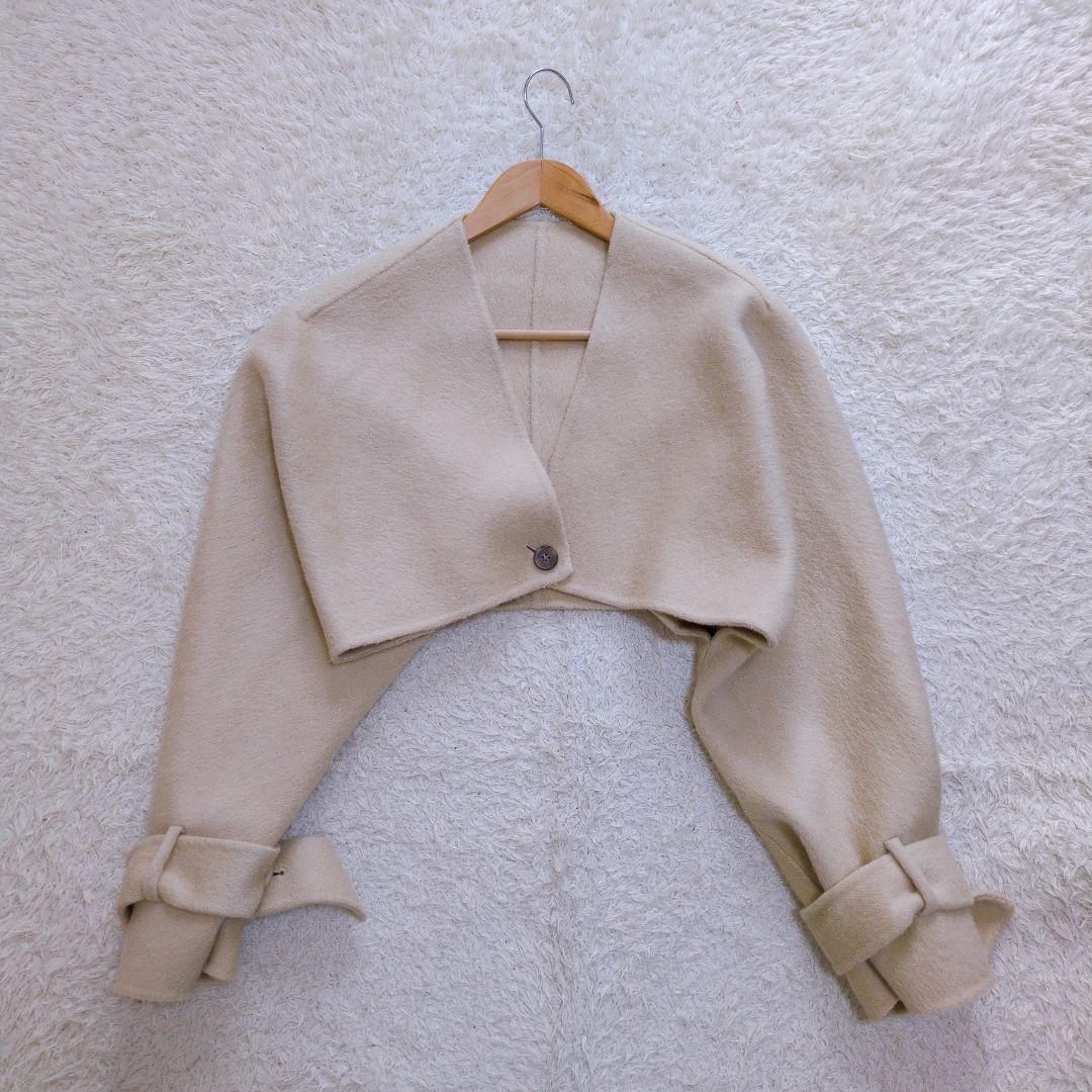cizatto 2piece wool coat ロング ジレ カーディガン - メルカリ