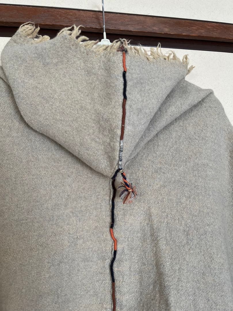 45rpm Badou-R ウールポンチョ