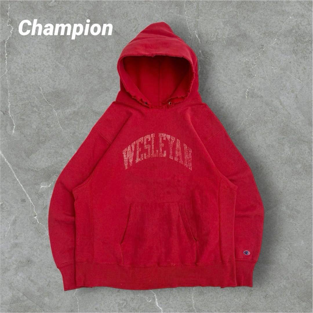 チャンピオン パーカー トリコタグ リバースウィーブ 80s カレッジ USA