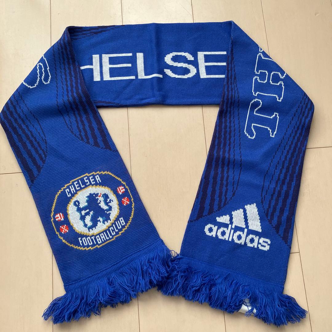 公式　CHELSEA FOOTBALL CLUB マフラー　adidas adidas CHELSEA FC | マフラー - 古着屋グレープフルーツ ムーン