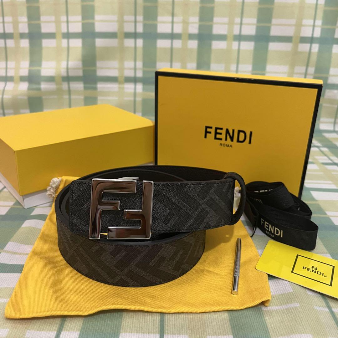 フェンディFENDI ズッカ柄ベルト