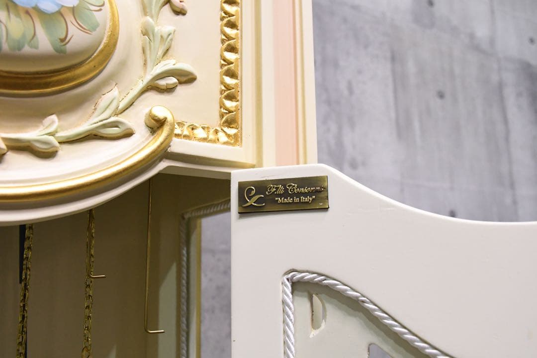 A9X イタリア コンソーニ ヘルムレ ロココ様式 ホールクロック - メルカリ