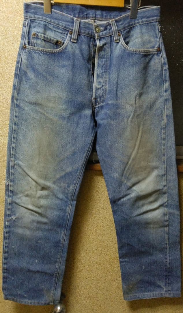 ビンテージ 赤耳 ハチマル 80s リーバイス501 ヒゲ 蜂の巣 内股シングル ビンテージ 赤耳 ハチマル 80s リーバイス501 ヒゲ 蜂の巣 内股