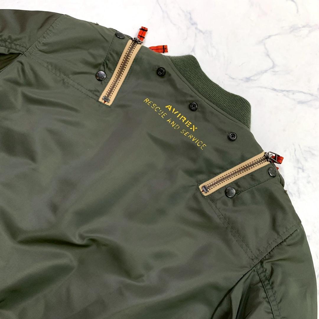 希少☆AVIREX REMODEL MA-1 フライトジャケット L E014