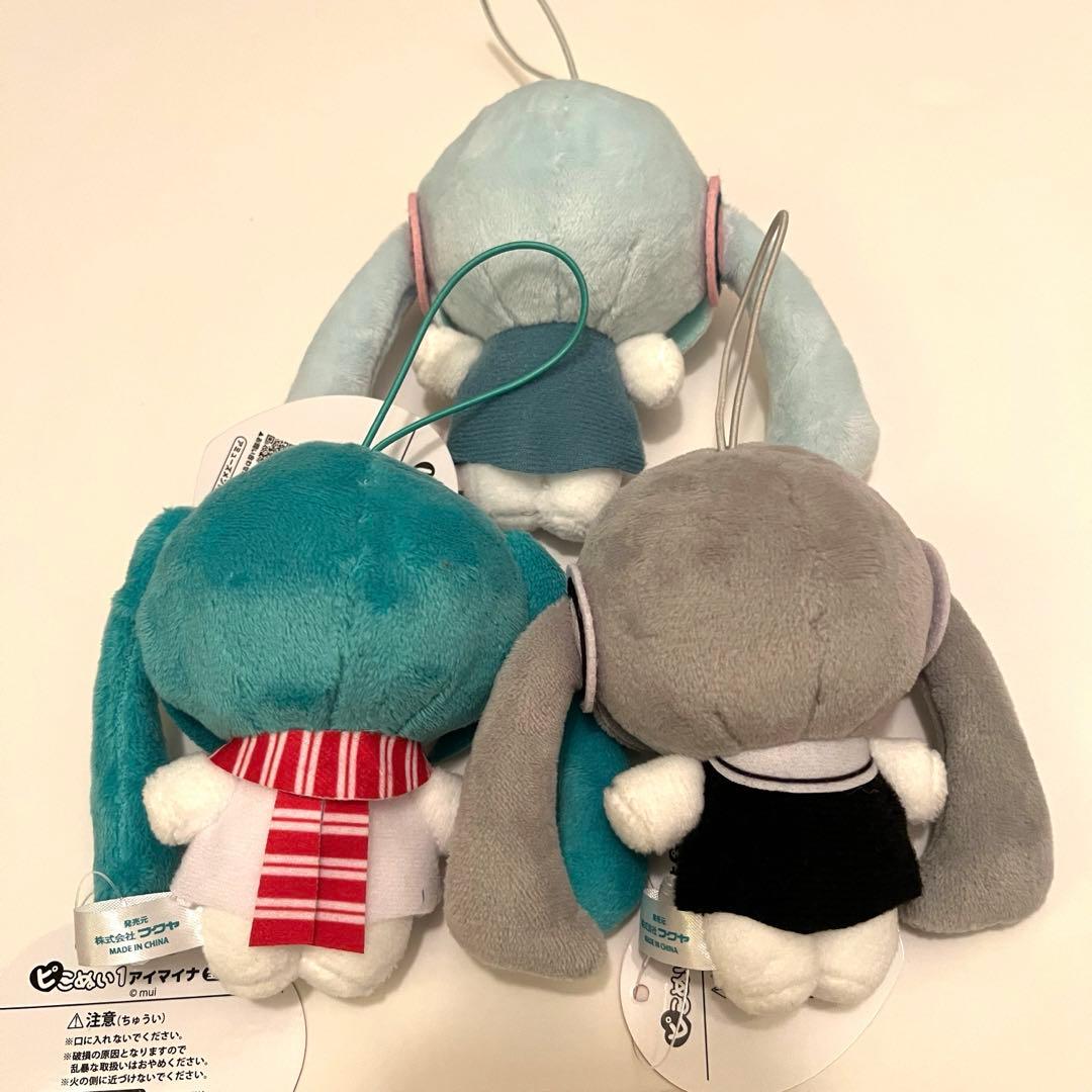 アイマイナ ピこぬい マスコット ぬいぐるみ 3種セット ピノキオピー