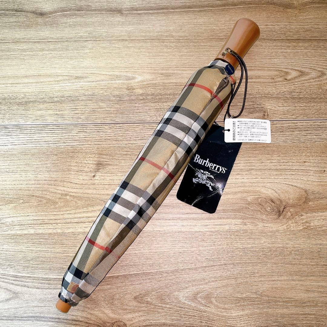 新品未使用】BURBERRY バーバリー 折りたたみ傘 ノバチェック - メルカリ