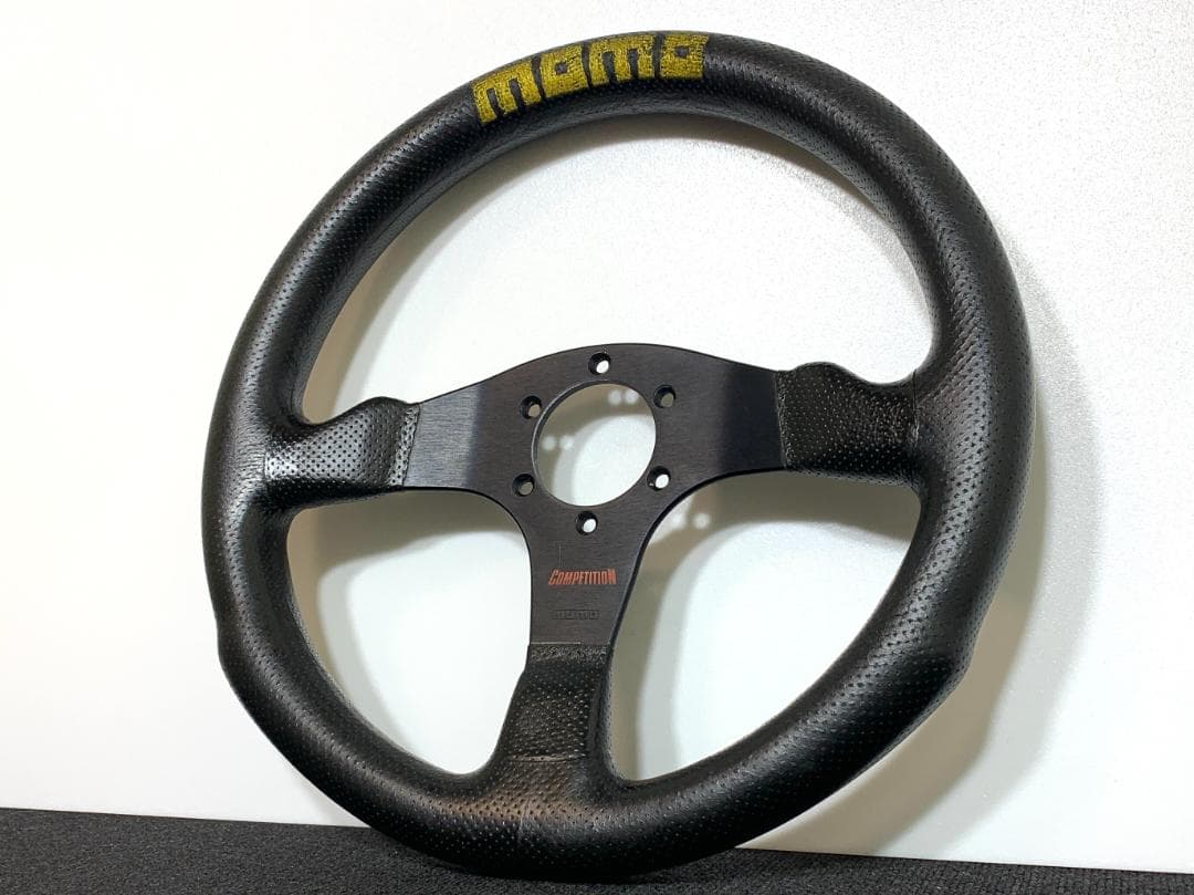 MOMO モモ コンペティション 34.5Φ 希少 ステアリング 本物 01年製