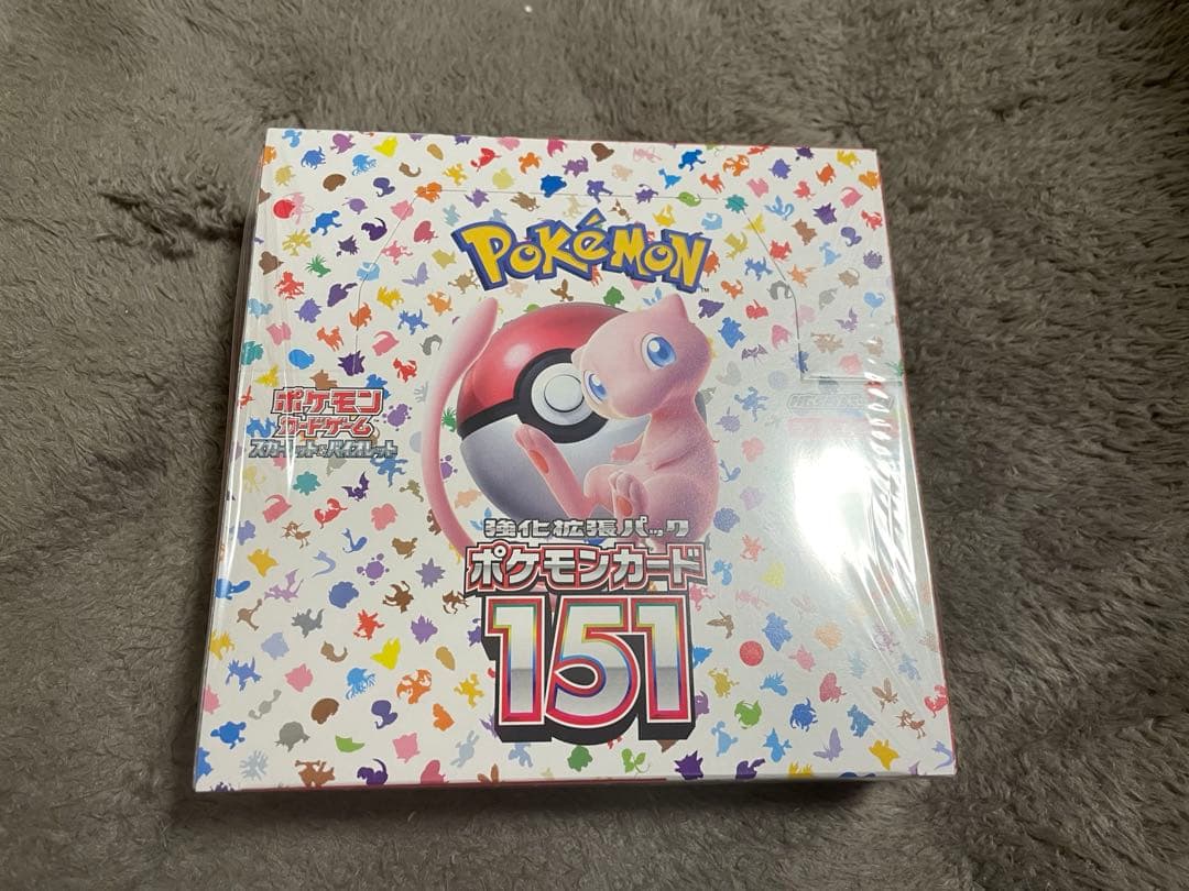 ポケモンカード 151 box シュリンク付き ポケモンカード151 シュリンク
