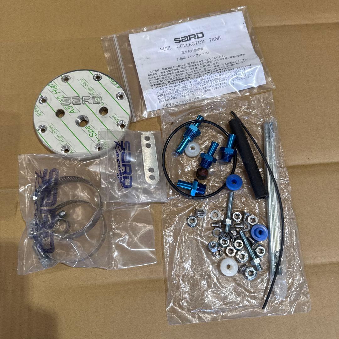 SARD サード フューエルコレクタータンク 角型 5.0L ニップルφ8