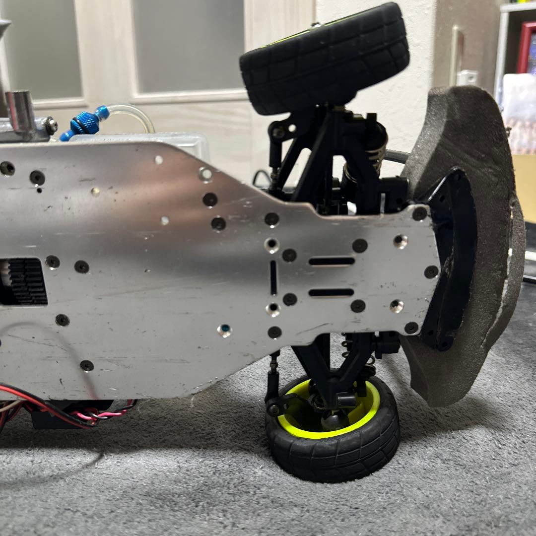 最終値下げ！エンジンラジコンTAMIYA 1/10RCEライキリGT プロポ付き