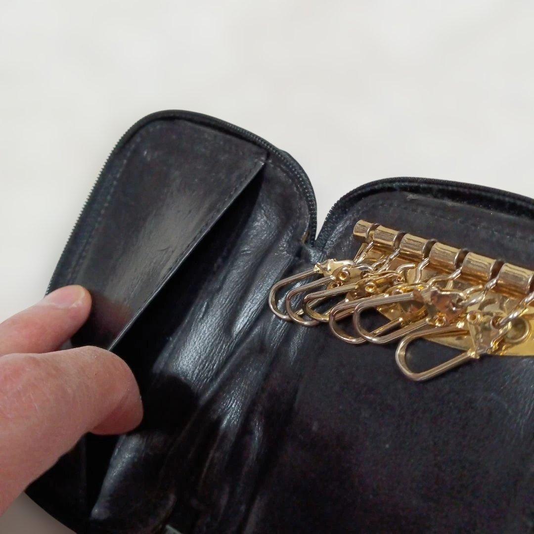 グルカghurka MH刻印 貴重ブラック キーケース ビンテージ