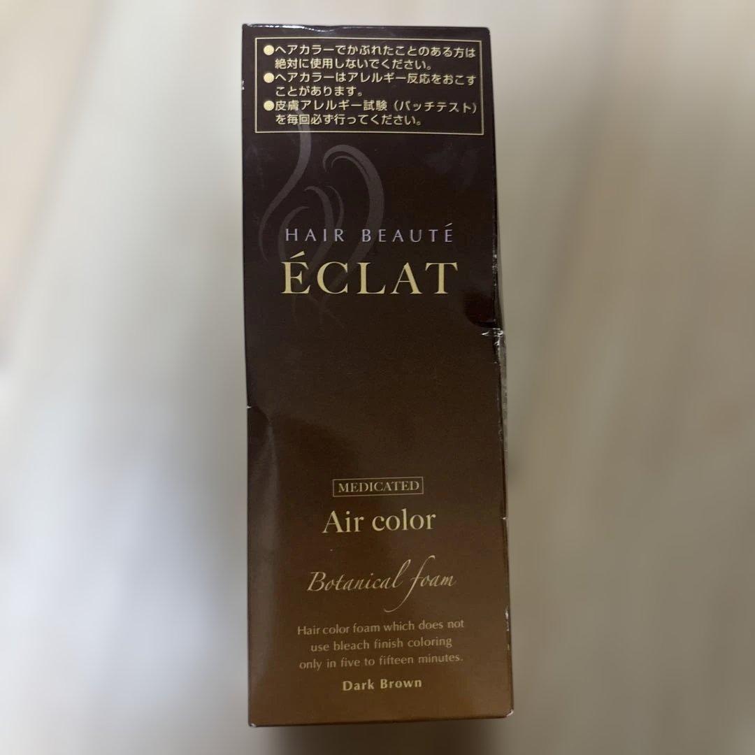 ヘアポーテ エクラ ボタニカルエアカラー ダークブラウン 80g - メルカリ