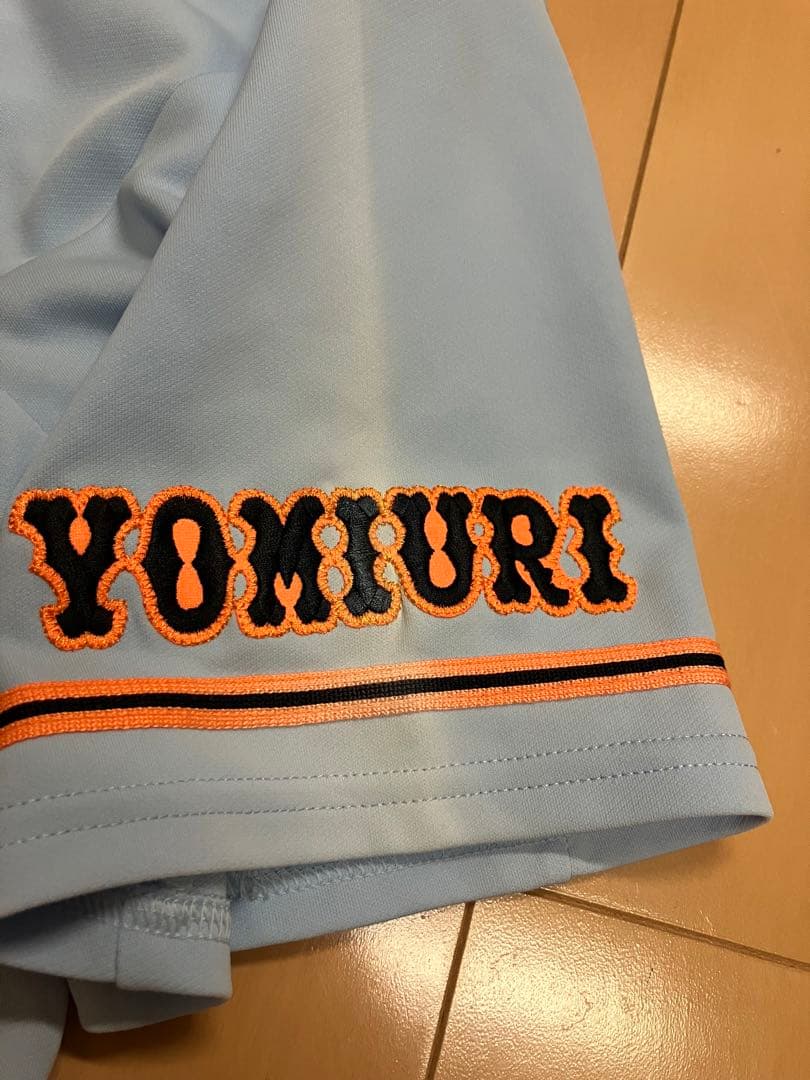 高橋由伸 水色 ブルー ユニフォーム 読売ジャイアンツ 読売巨人軍