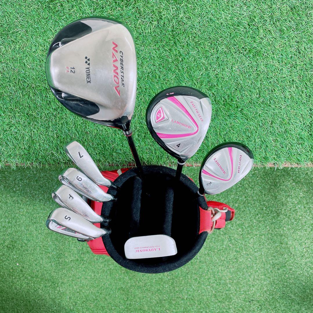 ゴルフクラブ レディースセット 初心者 ヨネックス サイバースター N2051