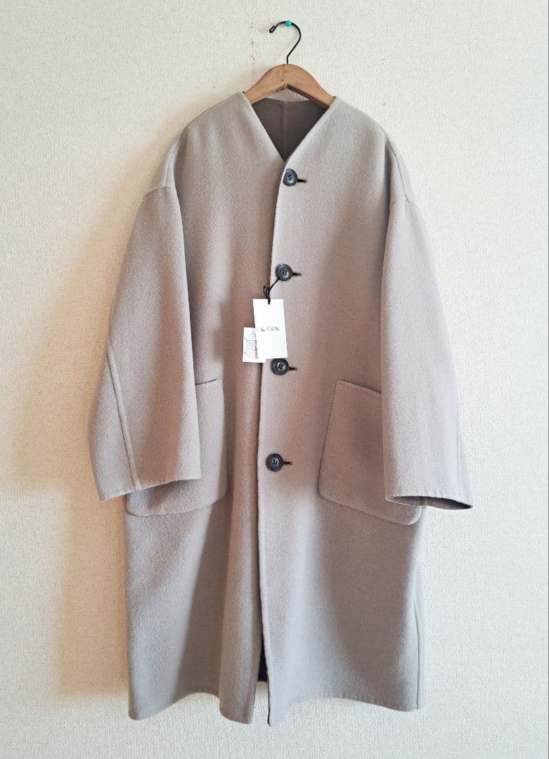 《タグ付き新品未使用》ルグラジック ノーカラー リバーシブルコート