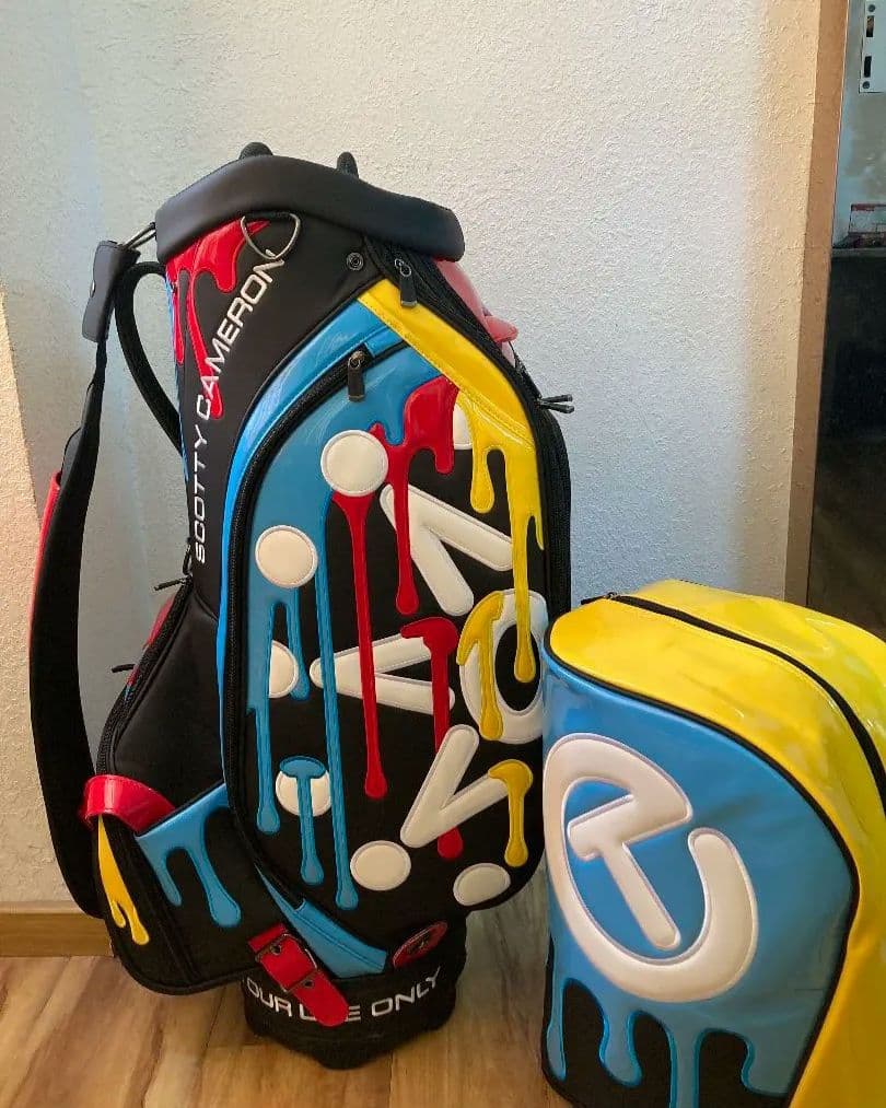 SCOTTY CAMERON ゴルフバッグ・キャディバッグ SCOTTY CAMERON スコッティキャメロン ヘッドカバー4点付き スーパー