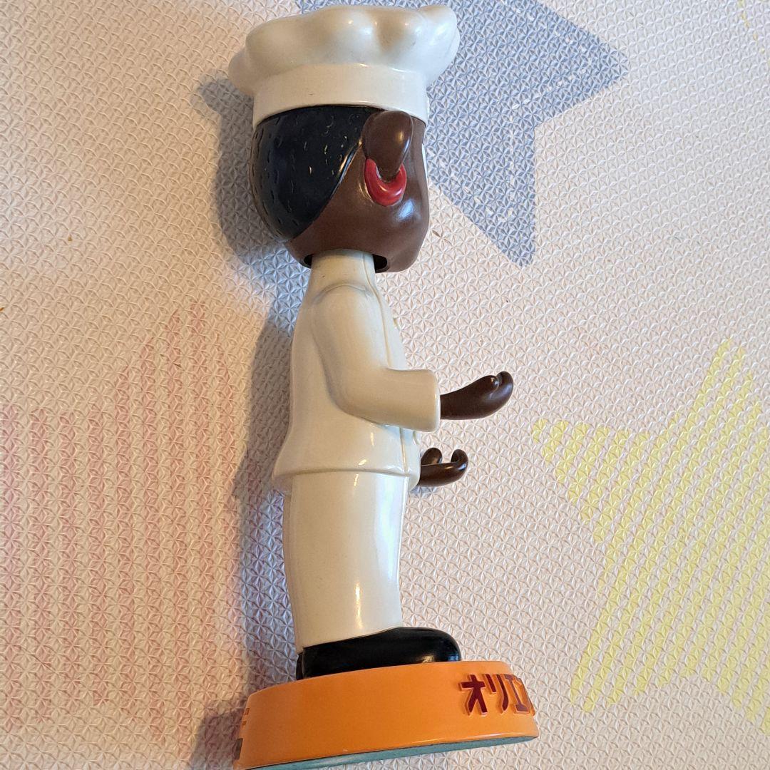 オリエンタルカレー シェフキャラクター フィギュア 首降り ソフビ