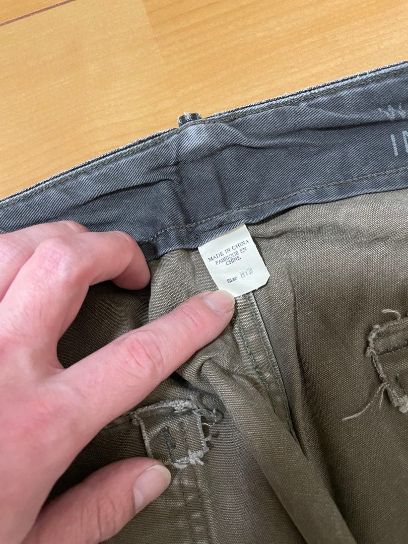 RRL ダブルアールエル キャンバスワークパンツ 13スターボタン