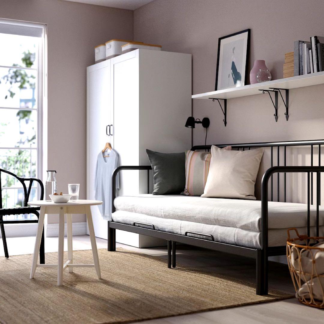 IKEA FYRESDAL フィーレスダル デイベッドフレーム 80×200cm - メルカリ