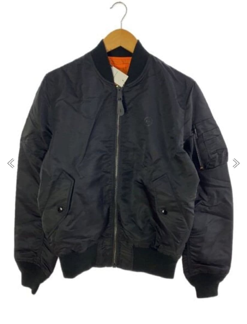 キヨナガ＆コー】【Mサイズ】【アルファ】【MA-1】【ブラック【コラボ