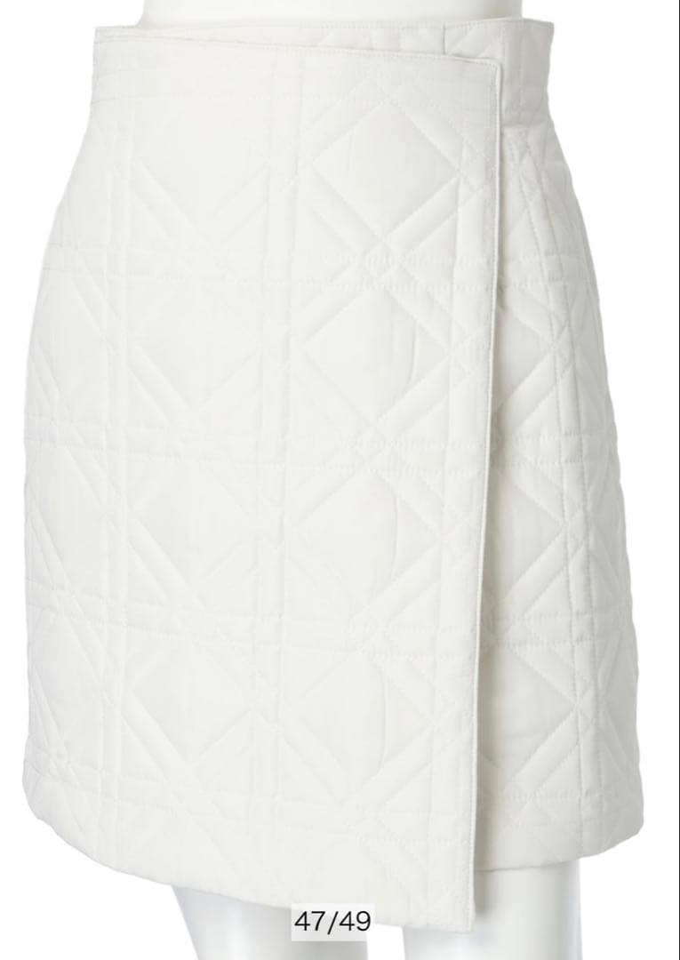 新品・タグ付】アプワイザーリッシェ キルティングラップミニスカート