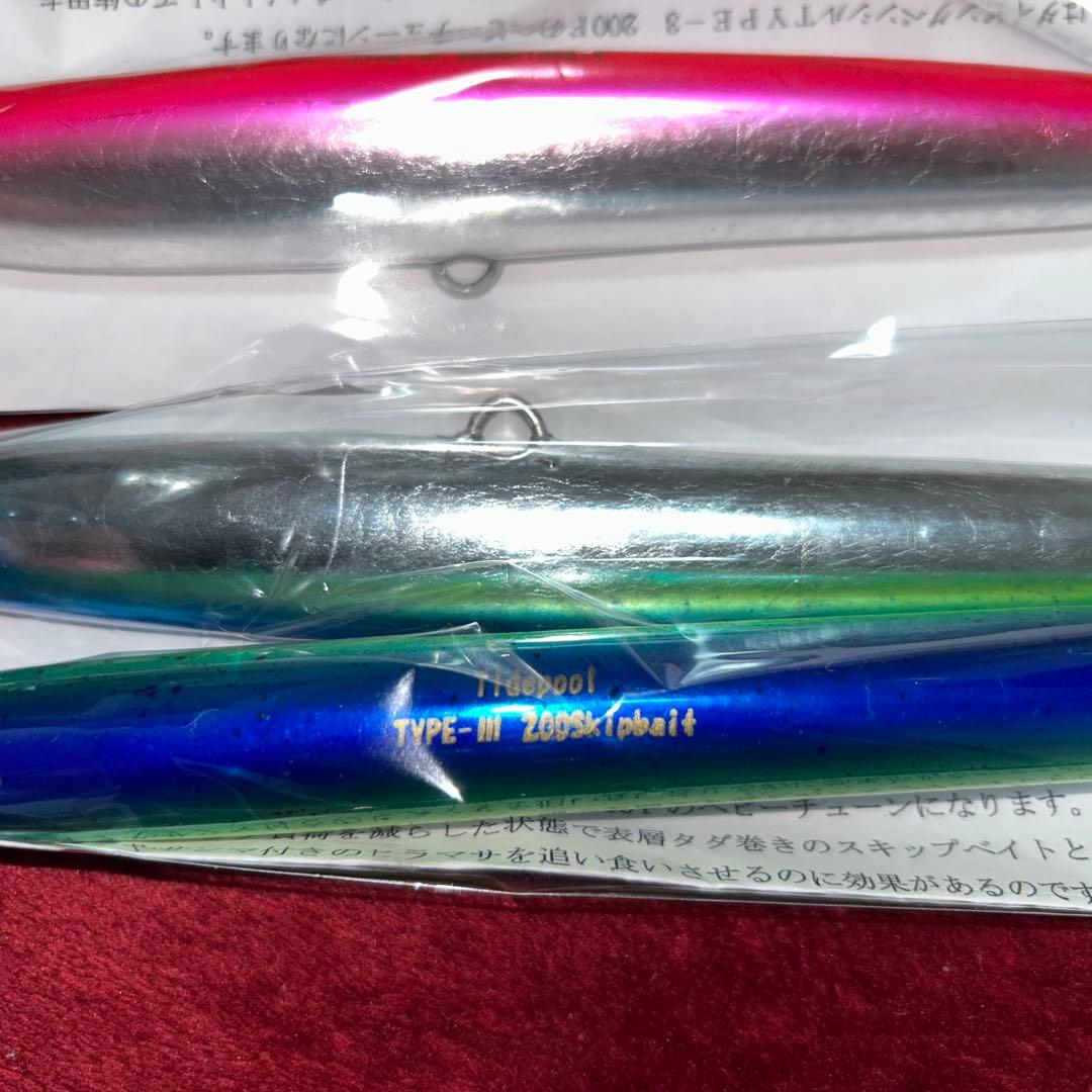 希少品】 タイドプール TYPE3 シンキングペンシル スキップベイト