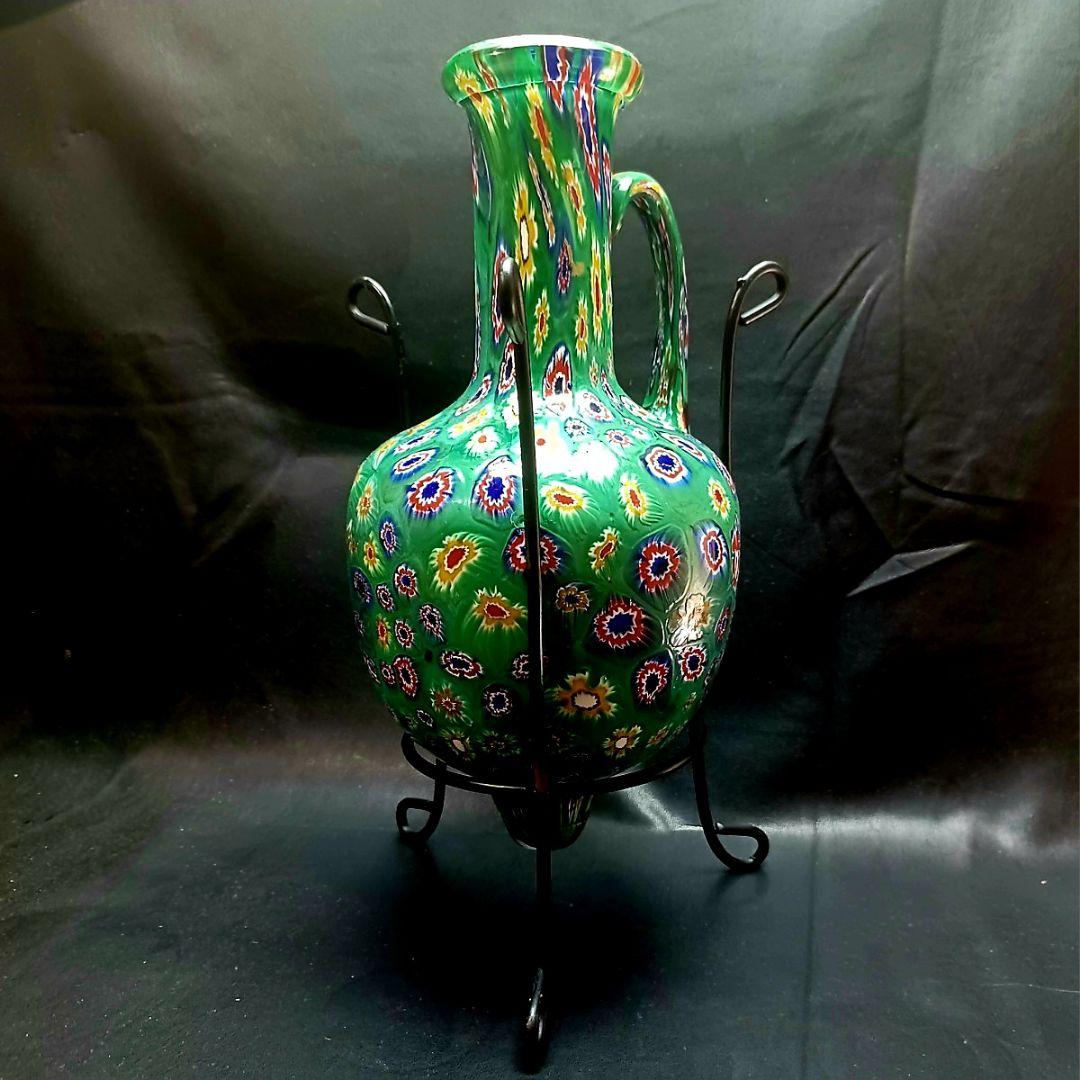 【MURANO】★ムラノ ミルフィオリ アンフォラ ボトル MURANO】☆ムラノ ミルフィオリ アンフォラ ボトル MURANO】☆ムラノ