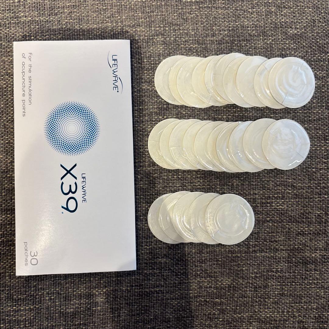 LIFEWAVE X39 25枚 楽天市場】(タイムセール) LifeWave X39 Patches エックスサーティ