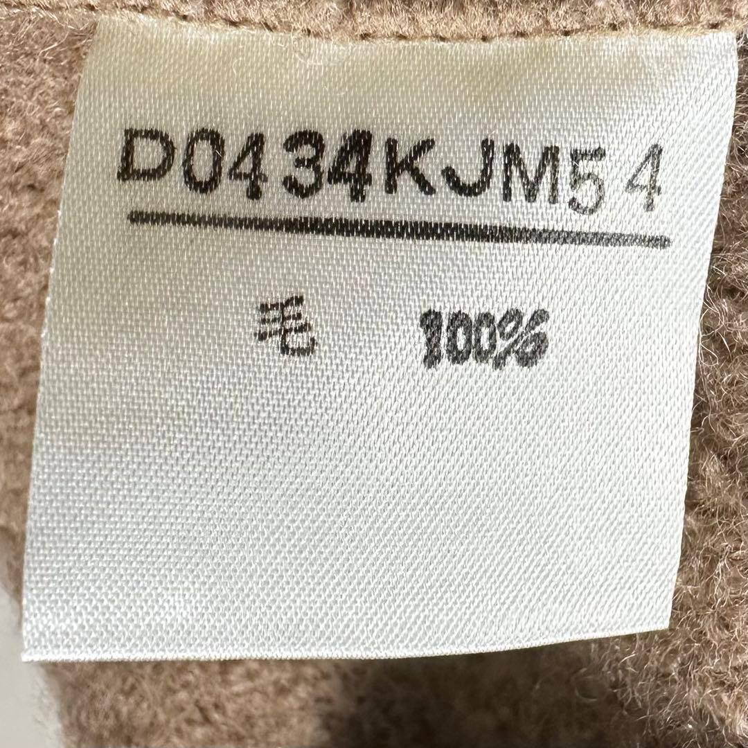 papas パパス【XL相当】ウールハーフコート ベージュ 胡桃ボタンの通販