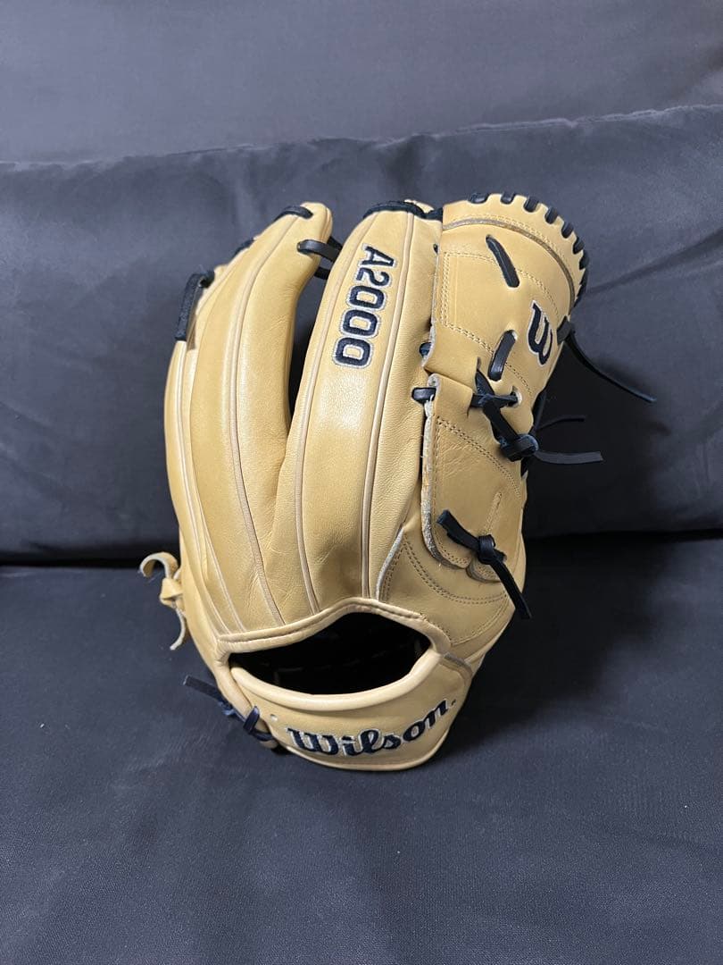 A*r様 Wilson A2000 硬式グローブ ブロンド　限定モデル ウィルソン Wilson 超限定MLBウイルソン A2000 硬式用グラブ 外野手用